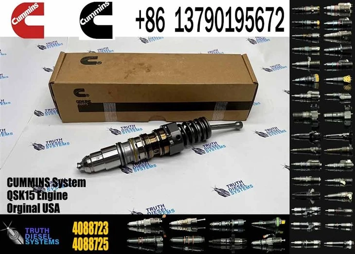CUMMINS Factory QSK15 Excavator Parts X15 Engine Parts 4903455 4088723 4088725 4088665 For Engine X15 Original New Injector factory